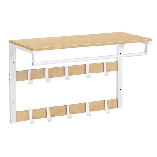 Wandgarderobe mit ablage - mit,