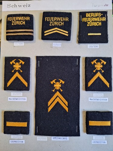 Schweiz feuerwehr mustertafel - feuerwehr,