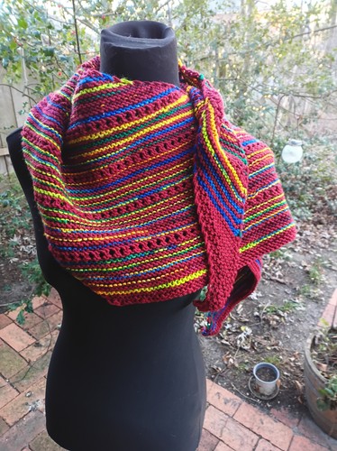 Merino schal dreiecktuch - merino,