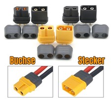 XT60 XT60H Goldstecker Stecker