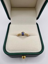 Tansanit Ring 9 kt Gold