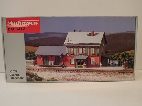 Auhagen bausatz bahnhof - bausatz,