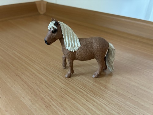 Schleich pferd pony braun - pferd,