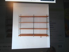 String Regal Wandregal 60er /