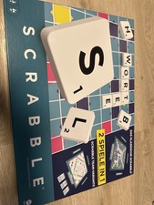 Scrabble Mattel Games Original 2in1 Brettspiel schnell kooperativ ab 8 Jahre 