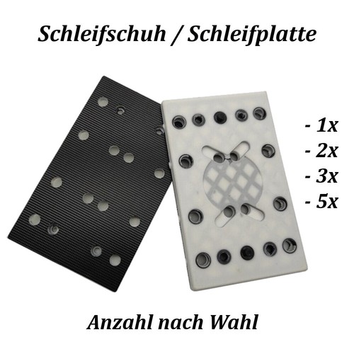 Schleifschuh schleifplatte - schleifschuh,