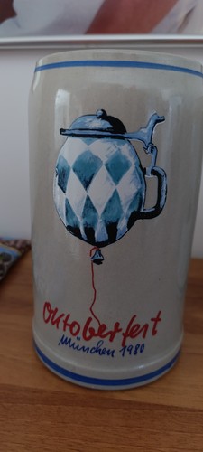 Oktoberfestkrug 1980 bierkrug - 1980,