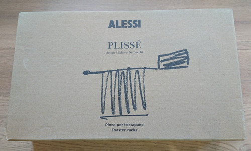 Alessi plisse toasterständer - alessi,