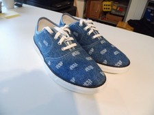 MCM München Designer Sneaker Schuhe Low Hellblau Gr. 42 Herren Neu ungetragen !!