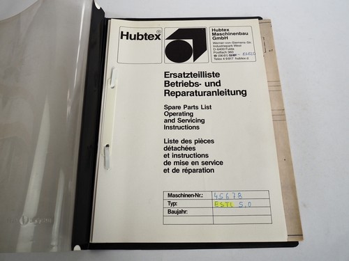 Hubtex estl seitenstapler - estl,