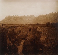 Berg Spanien 1909 Foto Stereo