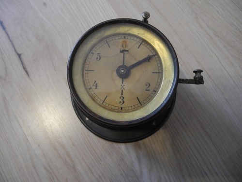 Antike pfeilkreuz telefonuhr - antike,
