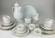 Seltenes Tee- Kaffeeservice 7 Pers. Fürstenberg „Schloß Blankenburg“1978–1996