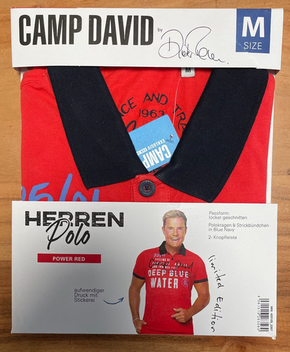 Camp david herren polo - david,