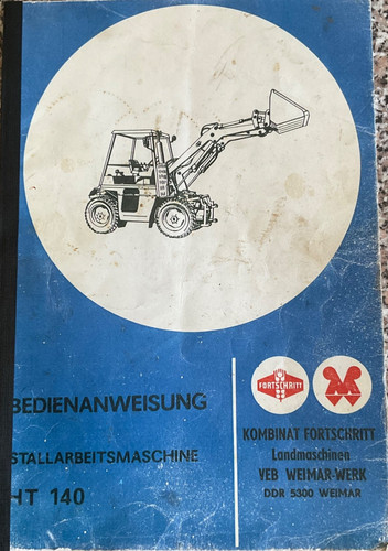 Bedienanweisung anleitung ddr - bedienanweisung,