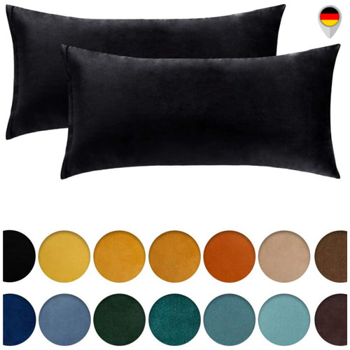 Samtkissenbezug 40x80 - , cm