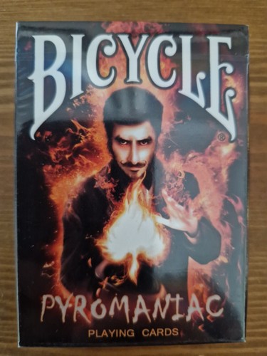 Pyromaniac bicycle playing - bicycle,