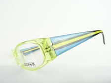 Gelbe kleine Damenbrille mit