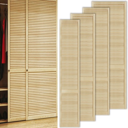Lamellentür holz schranktür - holz,