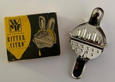WMF / Zitronenpresse / Ritter Citro Edelstahl / rostfrei / silbern / ca 8 x 7 cm
