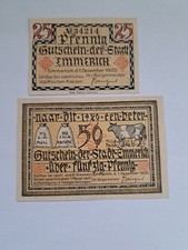 Emmerich 25 50 Pfennig Notgeld