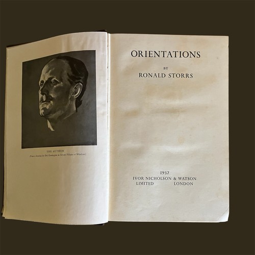 Orientations ronald storrs - orientations,
