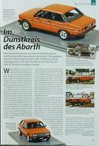 Fiat 131 abarth sport in - fiat,