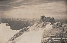 AK Zugspitze Münchnerhaus mit Originalstempel 1922 verschickt nach Gefrees