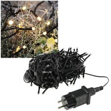 LED Lichterkette 40-800 LEDs warmweiß mit 230V Stecker-Netzteil IP44 für Außen