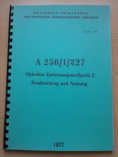 NVA ANLEITUNG OPTISCHES