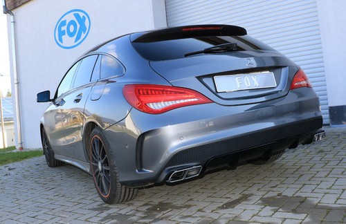 Fox sportauspuff mercedes cla - mercedes,