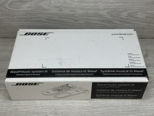 Bose wave music system - system, iii