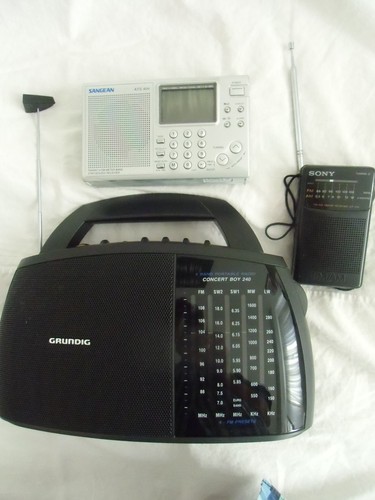 Drei radios grundig conzert - drei,