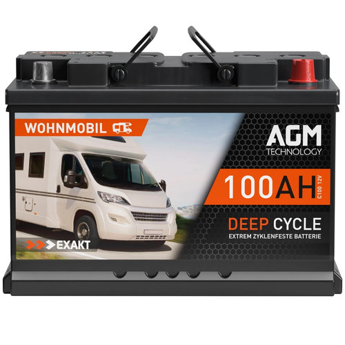 Exakt agm batterie - agm, 100ah