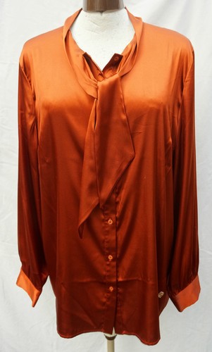 Satinbluse rot milenamilano - rot, 44