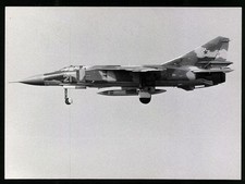 Fotografie Flugzeug Kampfjet Mikojan-Gurewitsch MiG-23 der Sowjet - Luftstreitk 