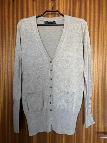 Zara strickjacke beige m - beige, gr.m