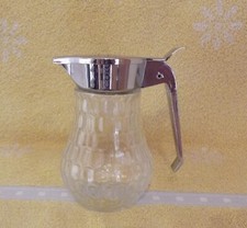 Milchkännchen Milchspender Glas 12 cm hoch