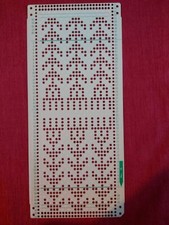 Eine Lochkarte aus den Toyota