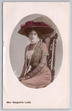 RPPC Miss Marguerite Leslie