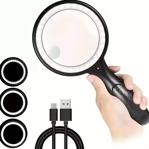 Led lupe handlupe mit licht - led,