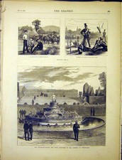 Original alter antiker Druck