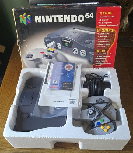 N64 boxed konsole - boxed, cib