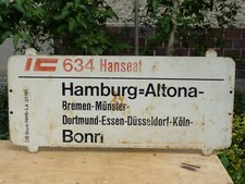 Zuglaufschilder Metall