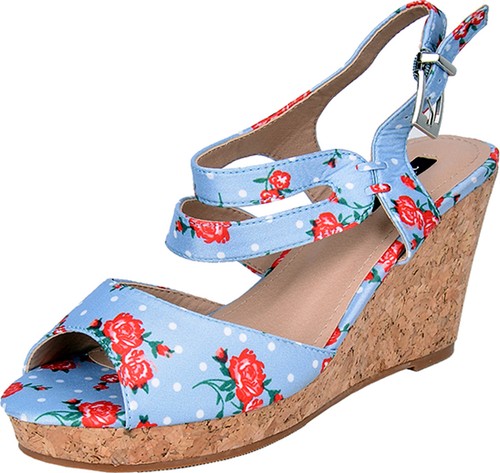 Vintage floral rose polka - floral,
