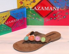 LAZAMANI Leder-Sandalette