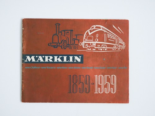 Märklin katalog 100 jahre - katalog,
