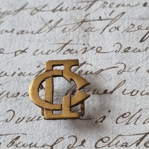 Monogramm buchstaben messing - monogramm,