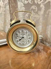 XXL Vintage EUROPA Westdeutscher Wecker Uhr 60er Mechanisch Germany SEHR SELTEN