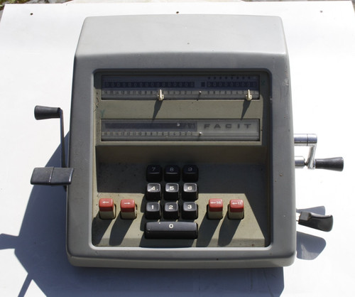 Rechenmaschine typ facit - rechenmaschine, typ: